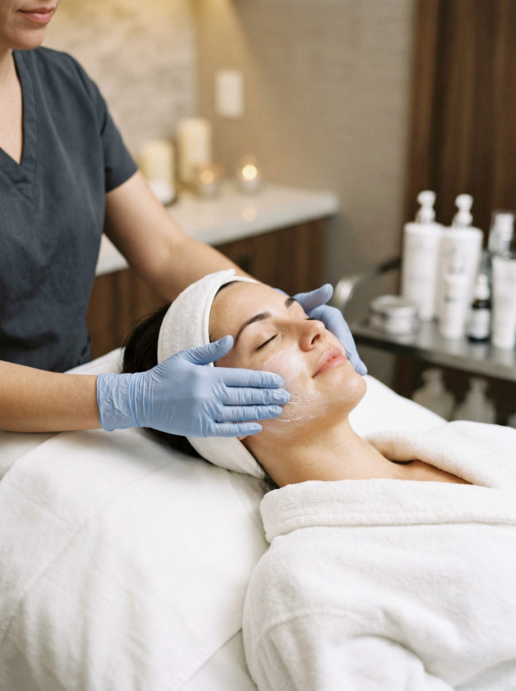 Aesthetician treatments