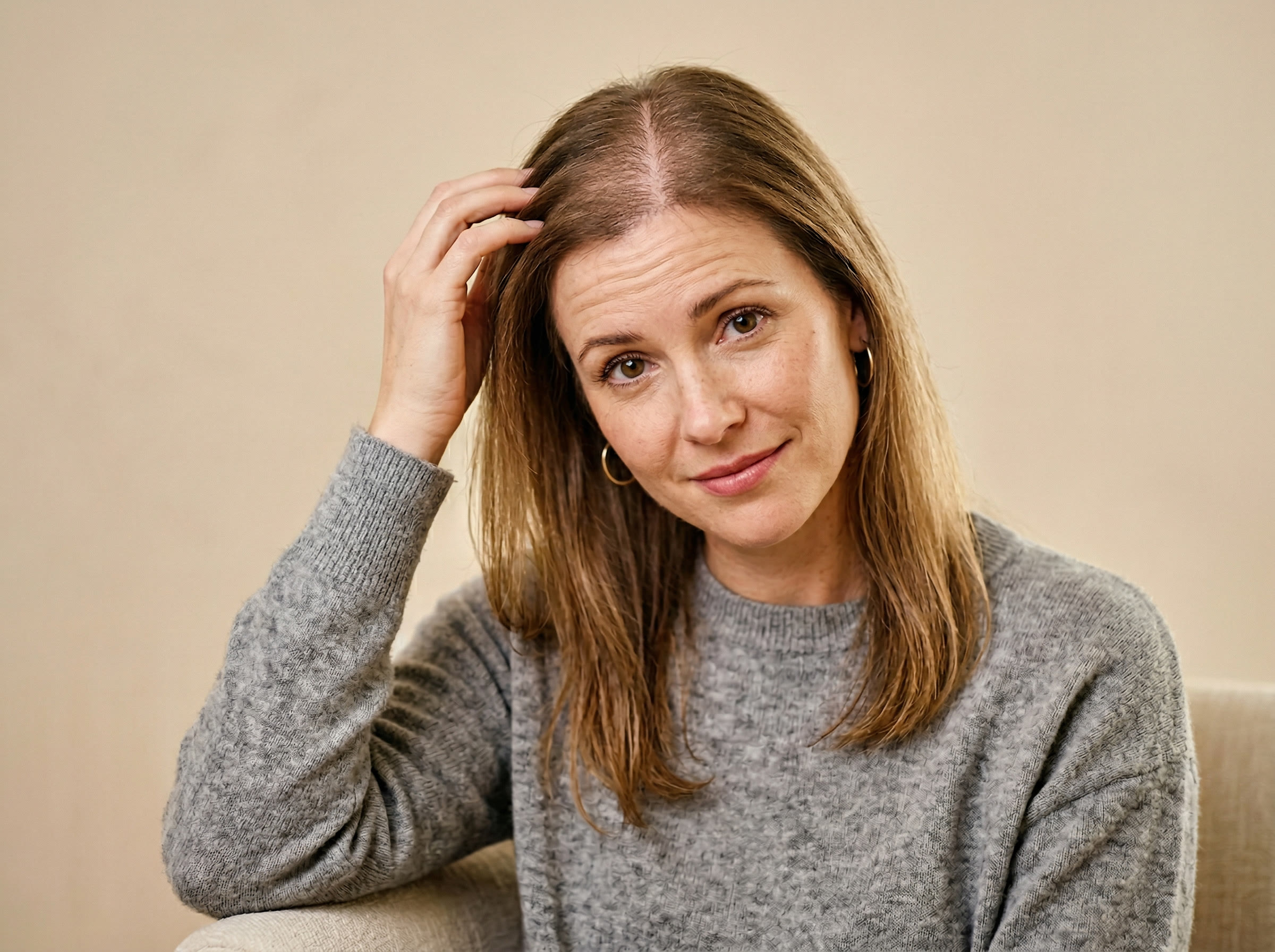 Women's hair loss treatment at Healing Aesthetics