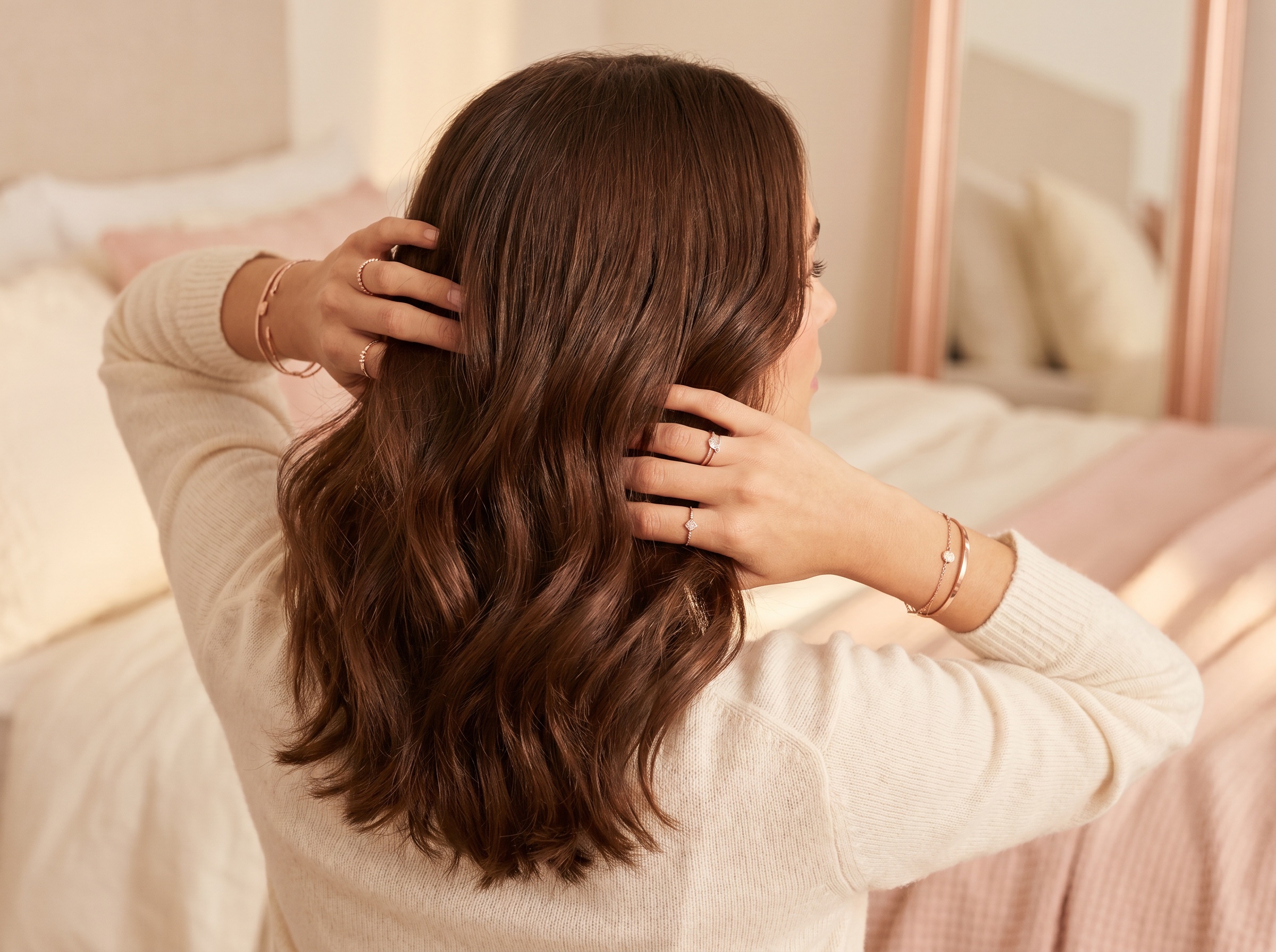 Healthy thick hair — women's hair restoration